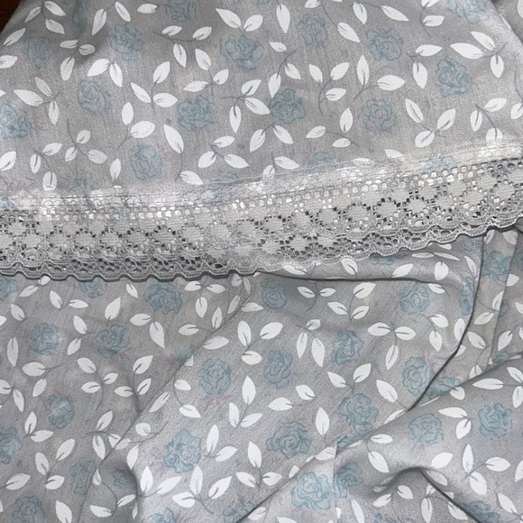 Ballet New York vintage housecoat style pajama comfy relaxed fit full le… - Picture 5 of 7